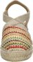 Toni Pons Terra-MA Espadrilles Sleehak Dames Raffia Multi - Thumbnail 7