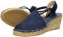 Toni Pons Tremp Dames Espadrilles met sleehak Blauw - Thumbnail 15