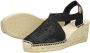 Toni Pons Triton Dames Espadrilles Zwart - Thumbnail 7