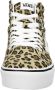 VANS Filmore Hi Platform Animal sneakers met panterprint camel wit - Thumbnail 7