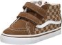 Vans SK8-Mid Reissue V Neutral Checkerboard BROWN TRUE - Thumbnail 4