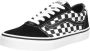 Vans Youth Ward Sneakers (Checkered) Black True White - Thumbnail 7