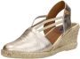 Verbenas Maika Sandalen Touwzool Goudkleur - Thumbnail 3