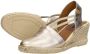 Verbenas Maika Sandalen Touwzool Goudkleur - Thumbnail 6