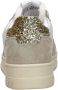 Victoria Sneakers Seul Serraje & Glitter Dames Sneakers Wit-goud - Thumbnail 5