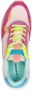 Victoria Sneakers Luna Nylon Multicolor Rosa Split Leather - Thumbnail 12