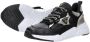 VINGINO Beau chunky leren sneakers zwart Meisjes Leer Meerkleurig 37 - Thumbnail 11