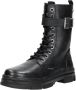 Vingino Jennifer Hi Veterboots Laarzen Met Veters Meisjes Kids Zwart - Thumbnail 13