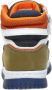 VINGINO Max Mid leren sneakers blauw beige Jongens Leer Meerkleurig 36 - Thumbnail 14