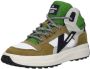 VINGINO Vito leren sneakers groen Jongens Leer Meerkleurig 36 - Thumbnail 7