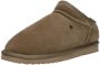 Warmbat Conner Men Suede Heren Sloffen Taupe Bruin - Thumbnail 3