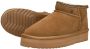 Warmbat Durack Plateau Tape Enkellaarsjes Plat Cognac - Thumbnail 6