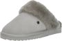 Warmbat Flurry Women Suede Dames Sloffen Lichtgrijs - Thumbnail 4