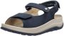Wolky Dames Sandalen Adura Timber Denim Blauw - Thumbnail 5