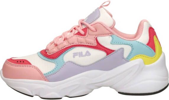 Fila Collene sneakers wit lichtroze multi - Foto 3