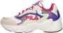 Fila Collene Logo Teens Sneakers Laag Beige - Thumbnail 2
