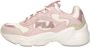Fila Collene Logo Teens Sneakers Laag Roze - Thumbnail 2