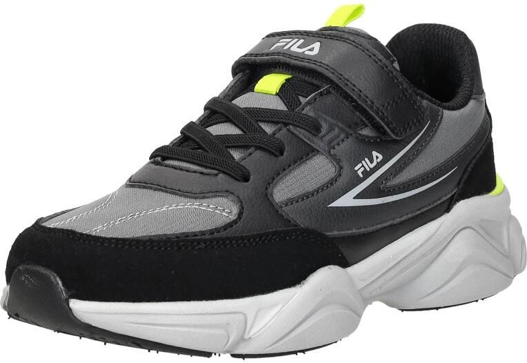 Fila Recade Velcro Sneakers Jongens Zwart - Foto 3