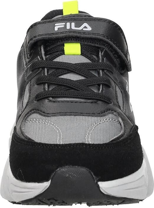 Fila Recade Velcro Sneakers Jongens Zwart - Foto 4