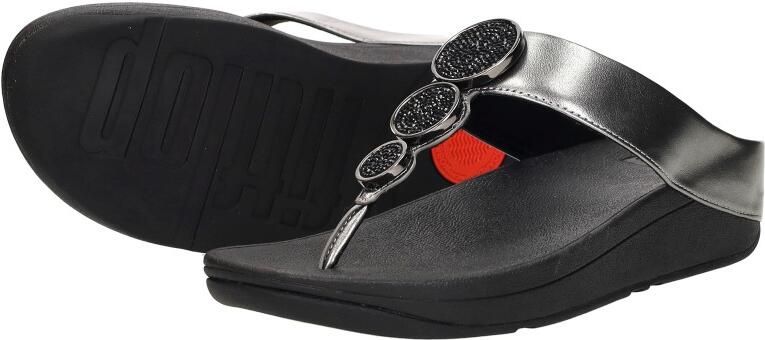 Fitflop Dianets HALO BEAD-CIRCLE METALLIC TOE-POST SANDALS pool slides pantoffel met dempende tussenzooltechnologie - Foto 11