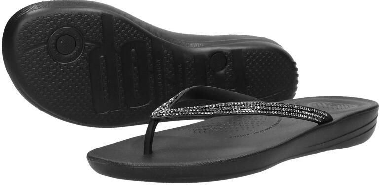 FITFLOP Teenslippers Dames Iqushion Sparkle Maat: 39 Materiaal: Rubber Kleur: Zwart - Foto 19