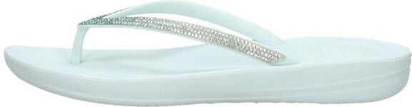 FitFlop Dames schoenen Iqushion Ombre Sparkle Flip-Flops Blauw - Foto 2