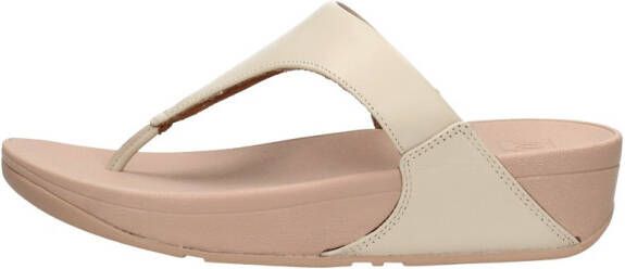 FITFLOP Teenslippers Dames Lulu Leather Toe-post Maat: 41 Materiaal: Leer Kleur: Camel - Foto 4