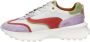 Fred de la Bretoniere 101010474 Lage sneakers Dames Multi - Thumbnail 4