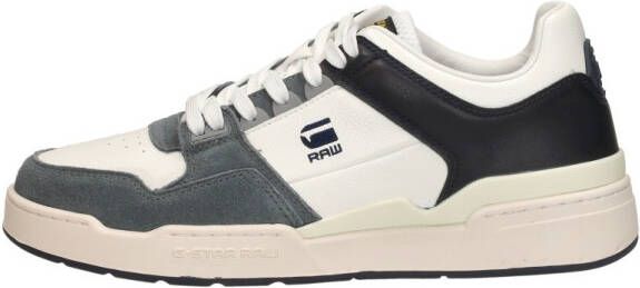G-STAR Attacc BLK LEA M Sneakers Laag Wit