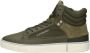 G-Star G Star Raw Ravond Mid Bsc Dnm M Hoge sneakers Leren Sneaker Heren Groen - Thumbnail 3