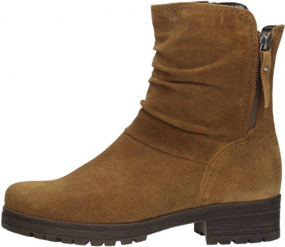 Gabor 092 Enkellaarsjes Enkelboots Dames Cognac - Schoenen.nl