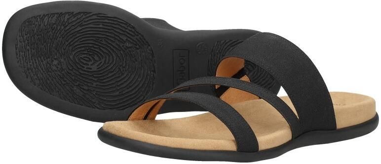 Gabor Slippers sleehak zomerschoen pantoffels met ademende leren voering - Foto 20