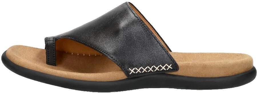 Gabor Teenslippers sleehak zomerschoen dianette met contrastkleurig borduursel - Foto 9