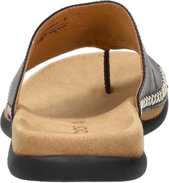 Gabor Teenslippers sleehak zomerschoen dianette met contrastkleurig borduursel - Foto 13