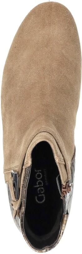 Gabor Stijlvolle Enkellaars Dreamvel. Krokolack - Foto 9