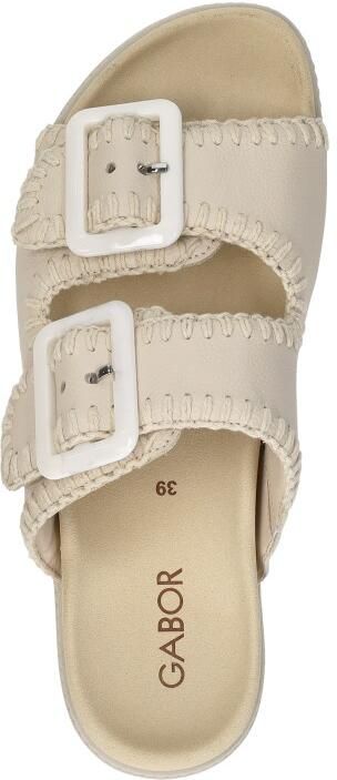 Gabor Dames Slippers 83.741.22 Off White - Foto 7