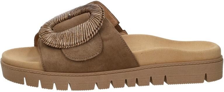 Gabor 83.742.14 Slippers Bruin Suede Dames Bruin - Foto 8