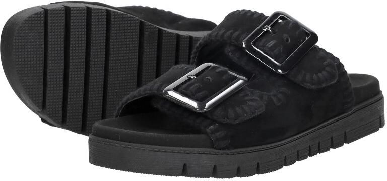 Gabor Dames verstelbare slipper muilen art. 83.741.17 Zwart - Foto 6