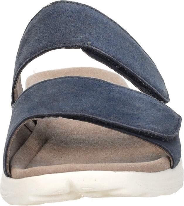 Gabor Rollingsoft Slippers blauw Suède - Foto 8