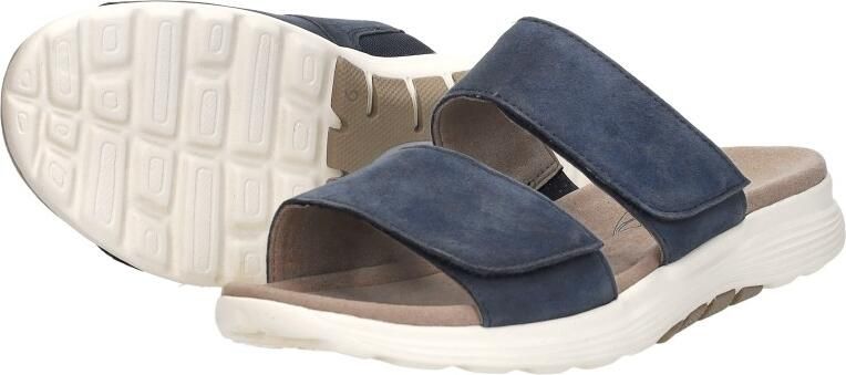 Gabor Rollingsoft Slippers blauw Suède - Foto 11