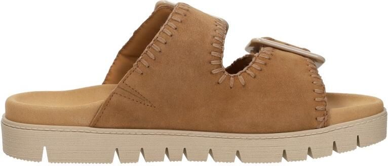 Gabor Slippers plateau comfortabele schoen zomerschoen met praktische klittenbandsluitingen - Foto 20
