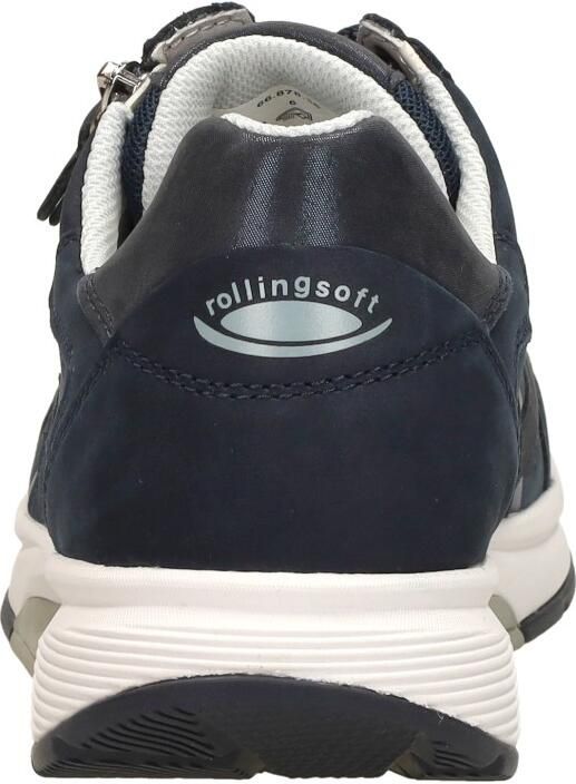 Gabor Rollingsoft Sneakers met sleehak met optifit verwisselbare binnenzool vrijetijdsschoen lage schoen veterschoen - Foto 6