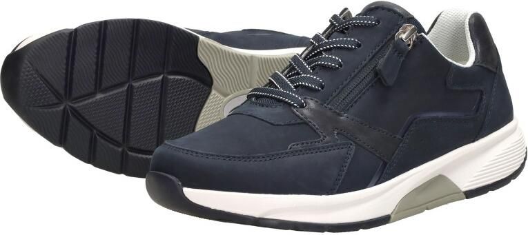 Gabor Rollingsoft Sneakers met sleehak met optifit verwisselbare binnenzool vrijetijdsschoen lage schoen veterschoen - Foto 9