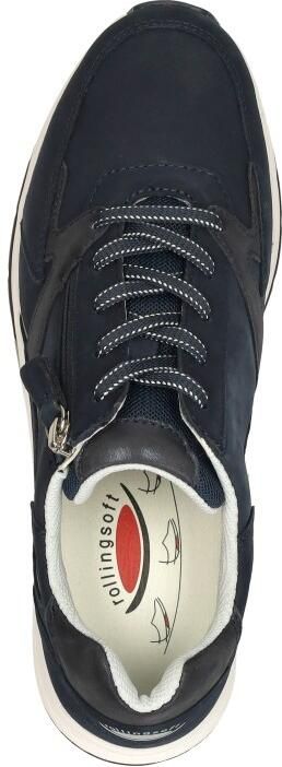 Gabor Rollingsoft Sneakers met sleehak met optifit verwisselbare binnenzool vrijetijdsschoen lage schoen veterschoen - Foto 10