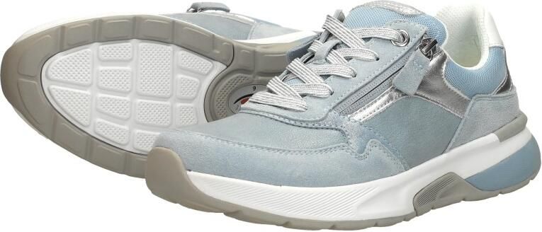 Gabor Rollingsoft Sneaker 86.847.36 Laguna Silber Weiss - Foto 8