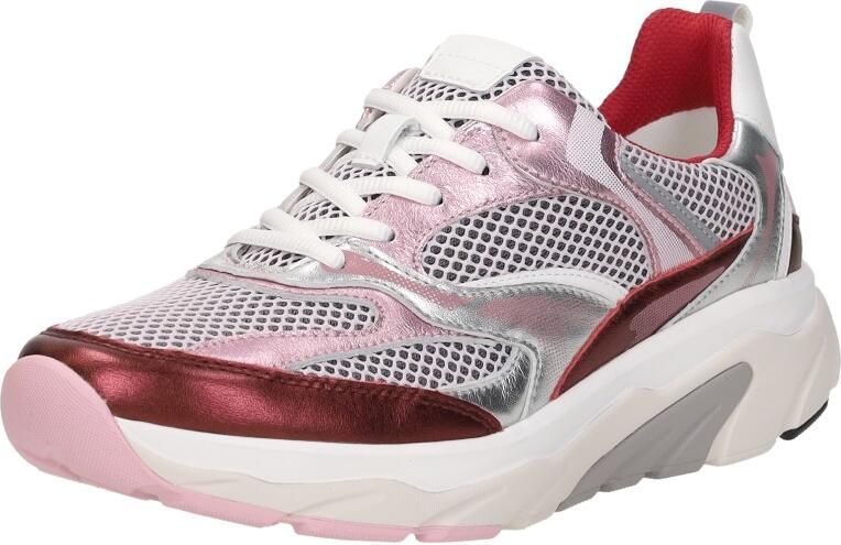 Gabor Sneakers Rollingsoft roze Textiel - Foto 4