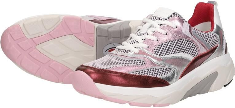 Gabor Sneakers Rollingsoft roze Textiel - Foto 8