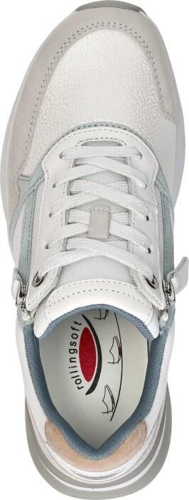 Gabor Rollingsoft 86.847 Sneaker Offwhite Glacier Blush - Foto 10