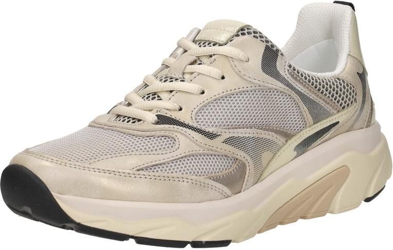 Gabor 86.936.39 Rolling Soft Sneakers Beige Leer en Mesh Dames Breed Beige - Foto 9