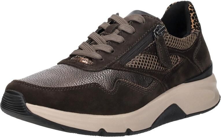 Gabor Rollingsoft Sneakers brons Textiel Dames - Foto 10